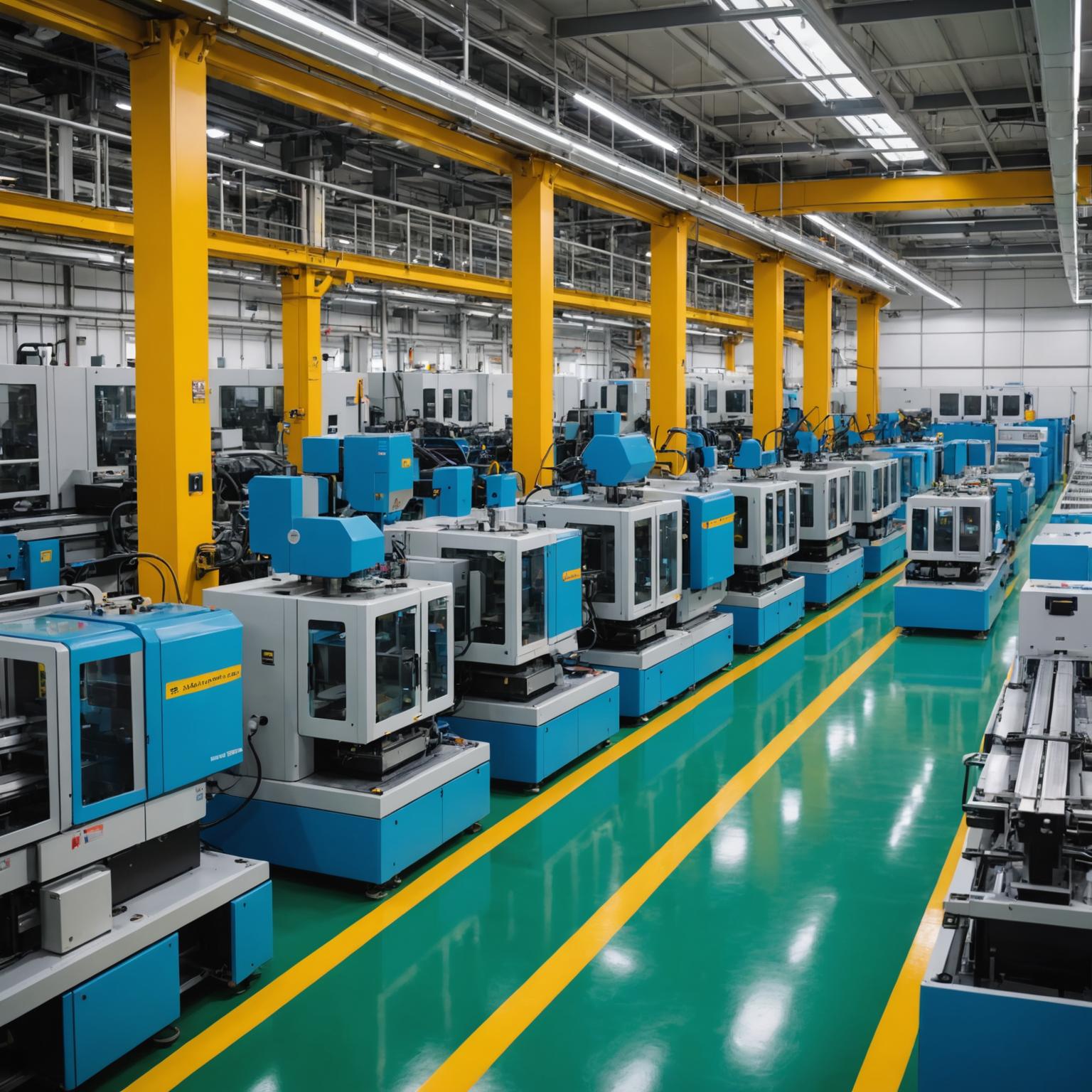 Global quality management of injection molding machines