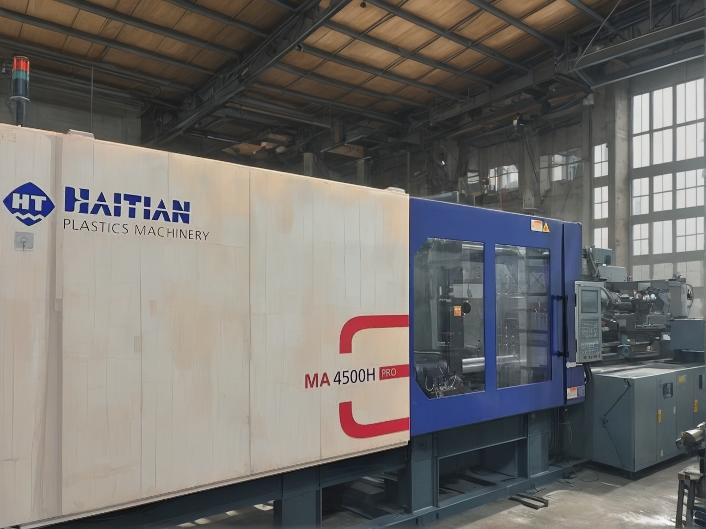 used haitian 530ton injection machine , haitian injection machine , plastic injection molding machine , second hand haitian machine