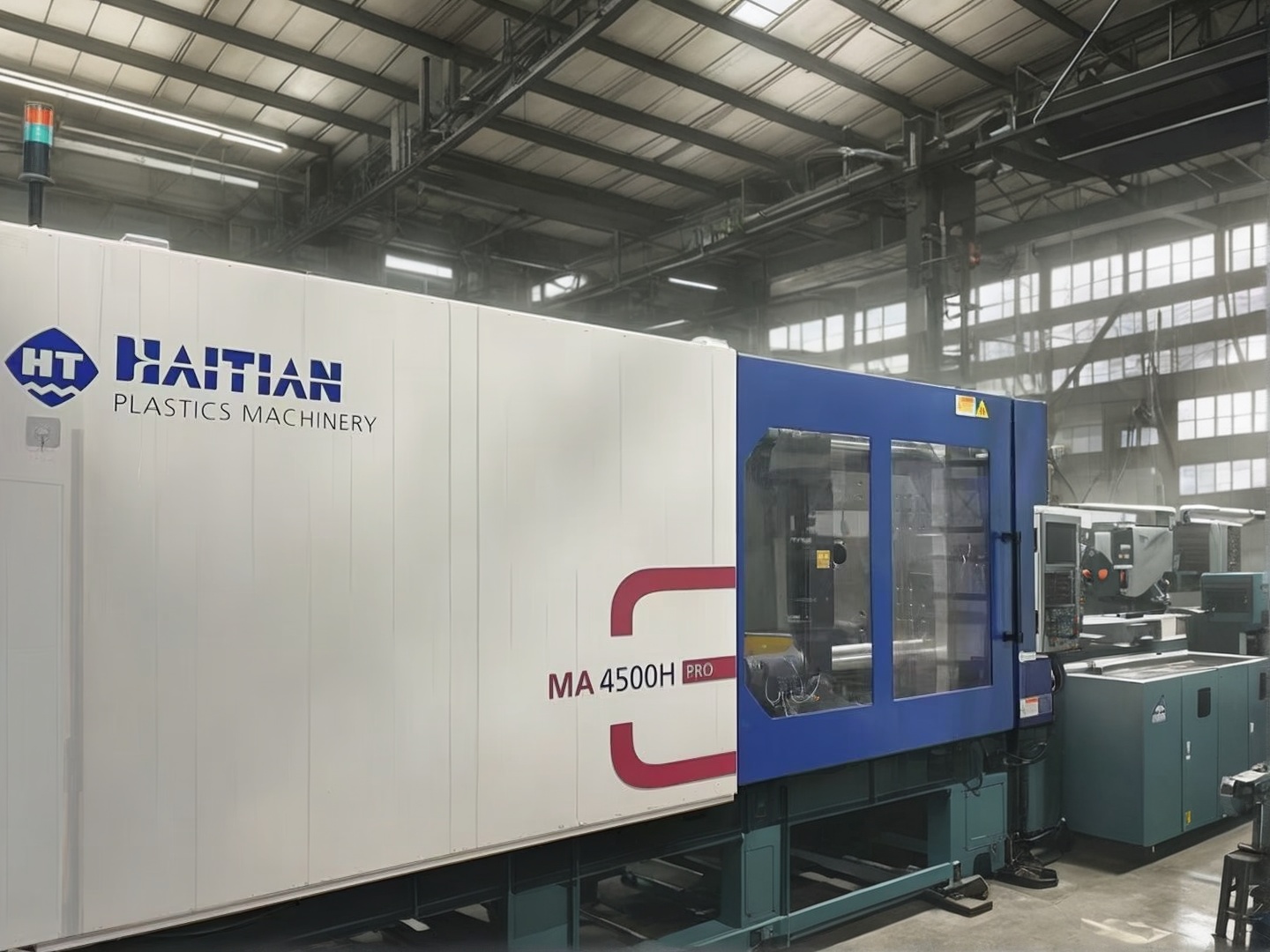 used haitian 530ton injection machine , haitian injection machine , plastic injection molding machine , second hand haitian machine