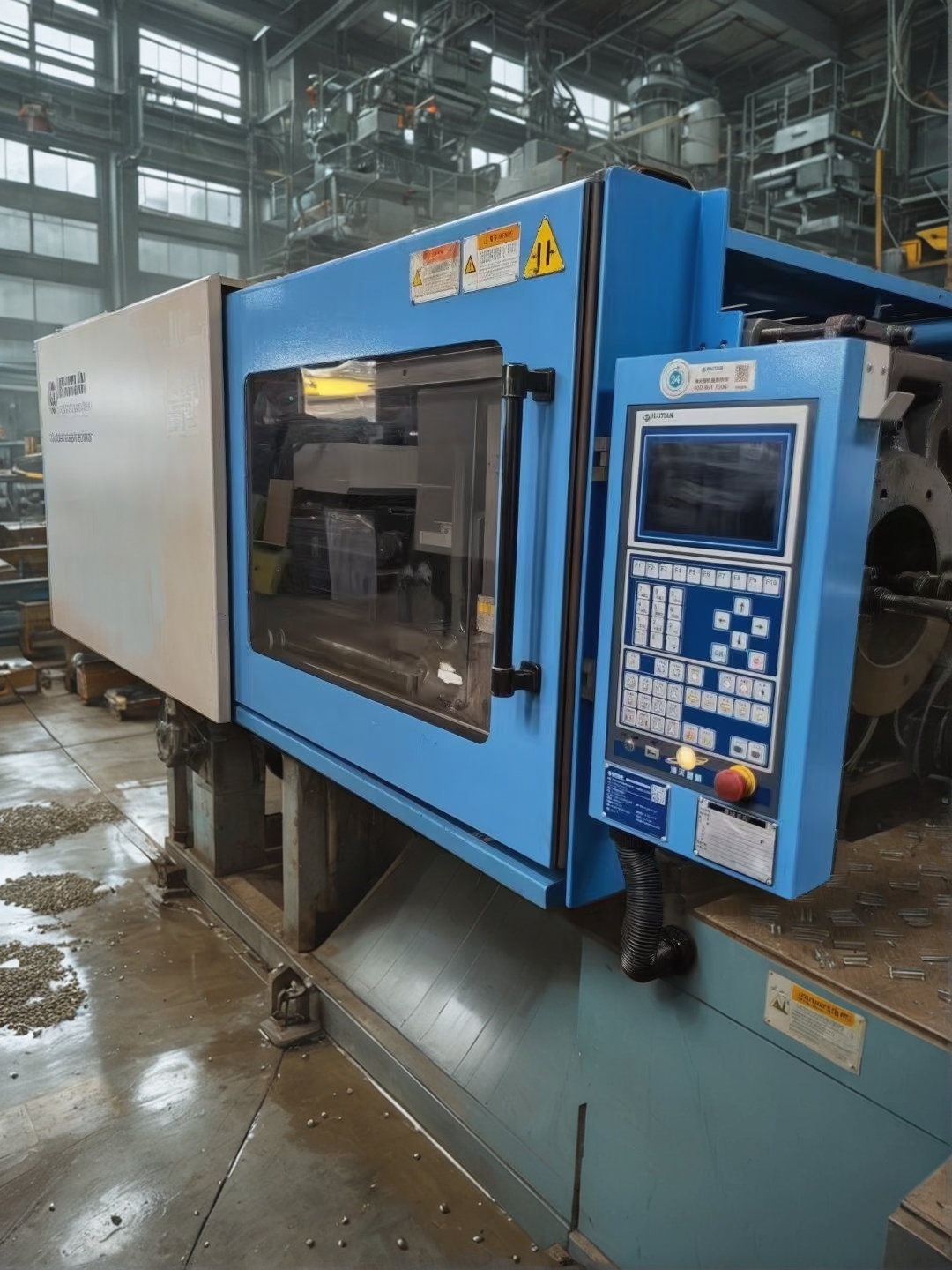 injection machine, injection molding machine , plastic injection machine , used injection machine, used servo plastic injection machine