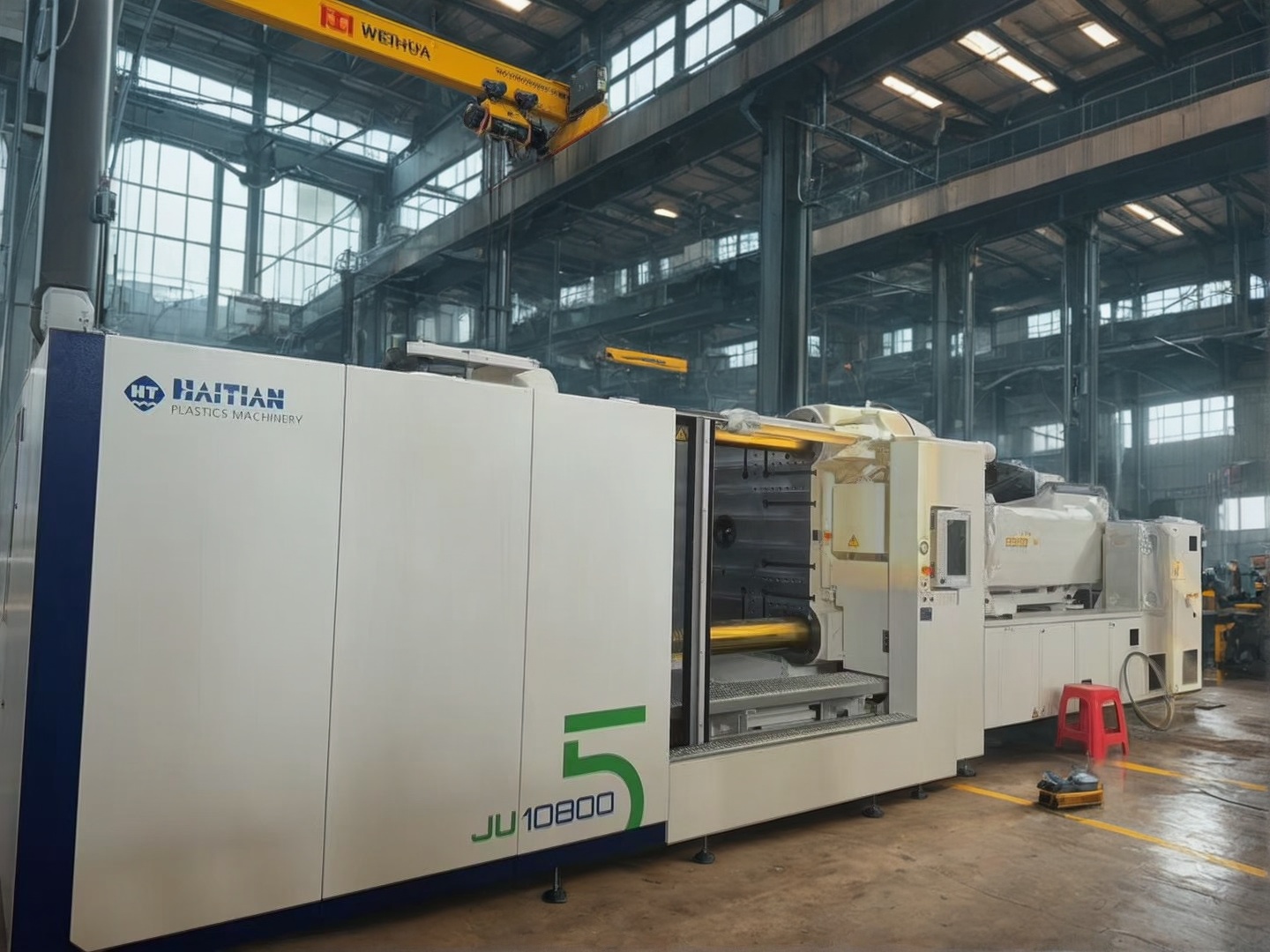 plastic injection molding machine industry, used injection machine , used plastic injection mahcine , haitian ma2500 injection machine 