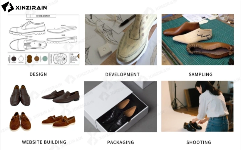 Xinzirain Case Study: Full-Cycle Design to Market Launch for 16 Footwear Styles
