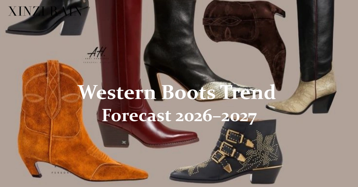 Western Boots Trend Forecast 2026–2027 | Women’s Footwear by XINZIRAIN