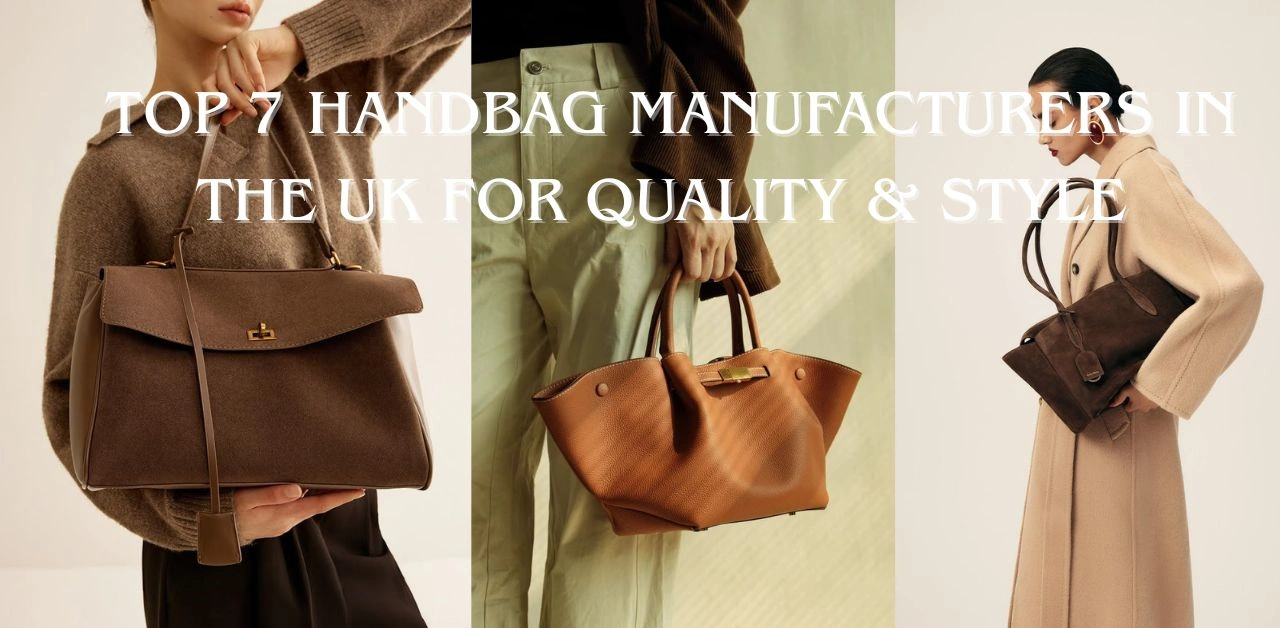 Top 7 Handbag Manufacturers in the UK for Quality & Style (2026 Guide)