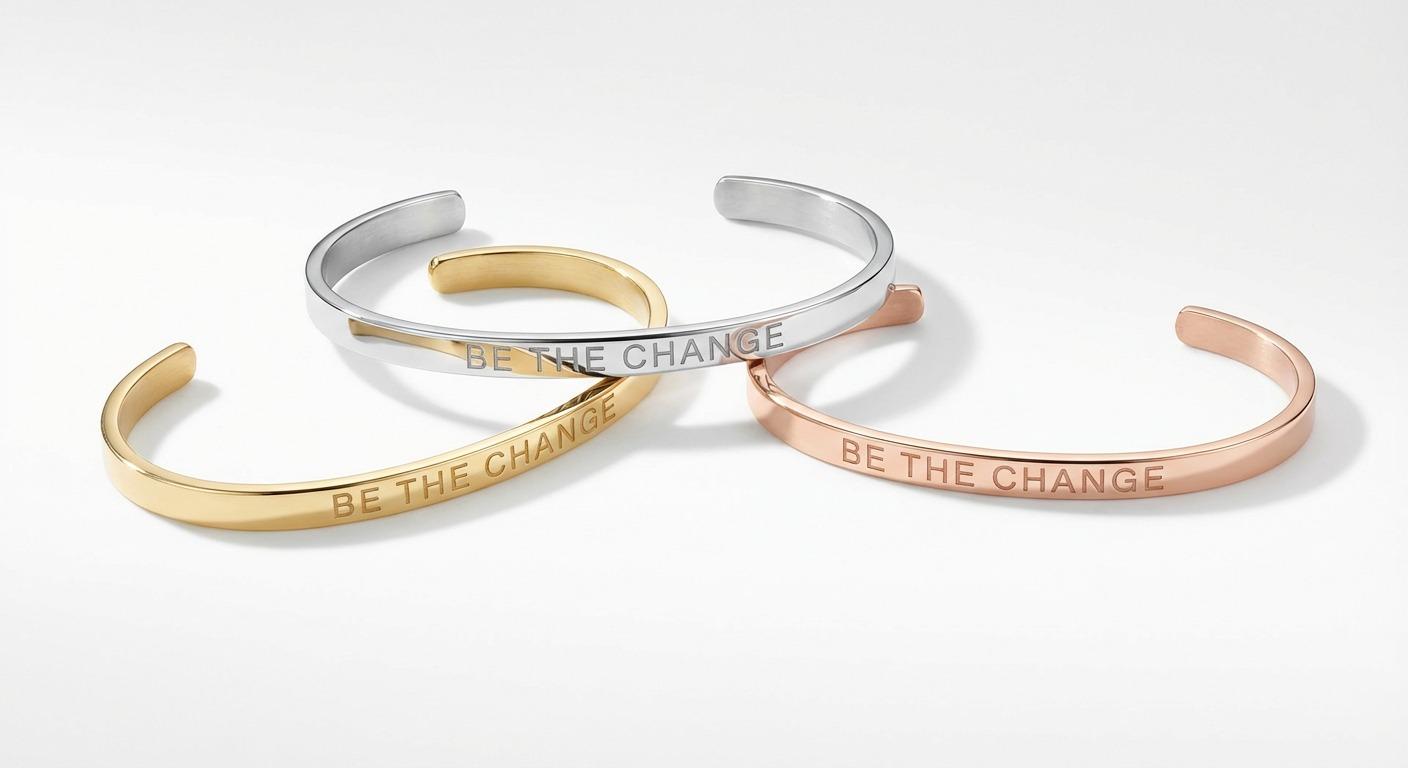 stainless steel bangle bracelets