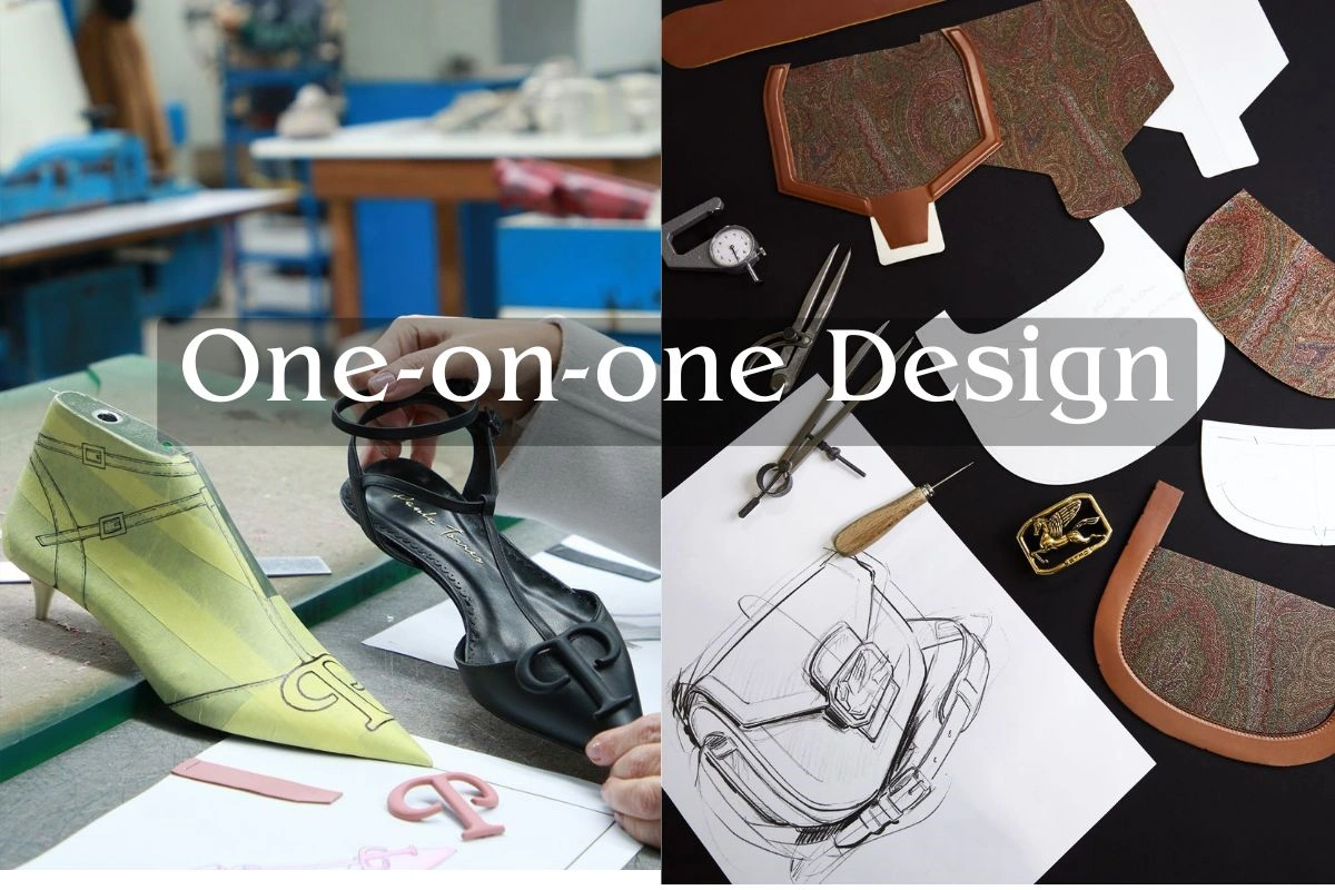 One-on-one design consultation for shoes
