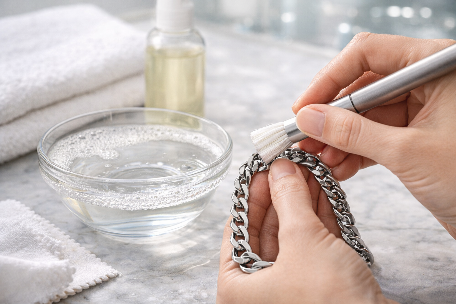 Le guide ultime de l'entretien des bijoux en acier inoxydable : Gardez vos bijoux brillants comme au premier jour (2).png