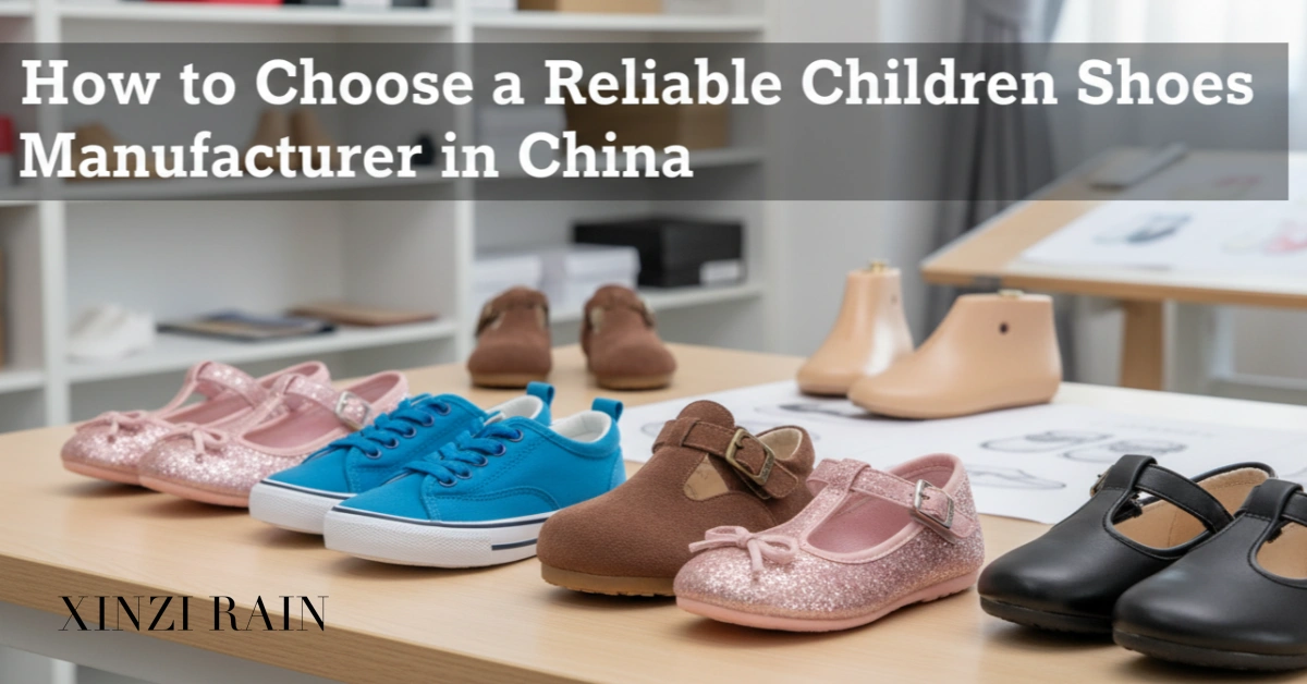 How to Choose a Reliable Children Shoes Manufacturer in China