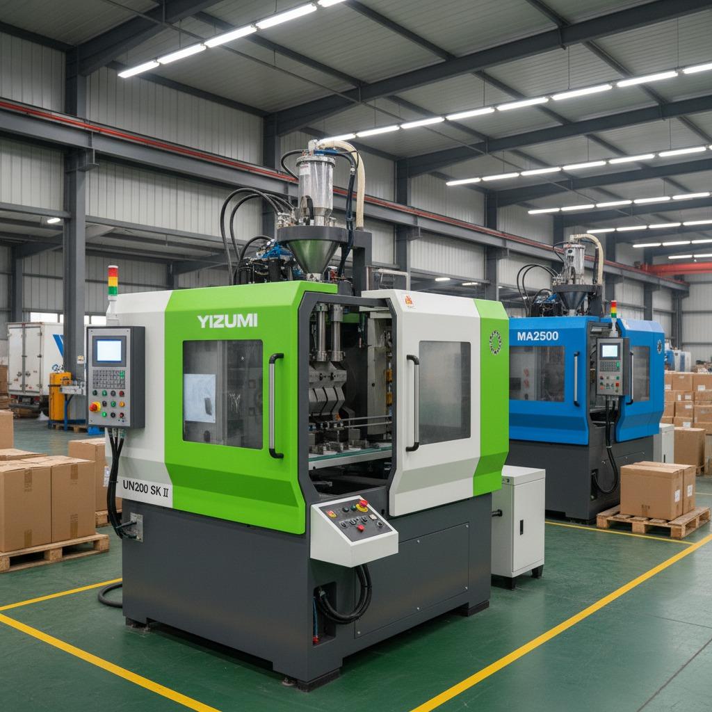 Haitian plastic injection machine, Yizumi injection machine, Used Haitian 380ton machine, Yizumi 320ton SKII injection machine