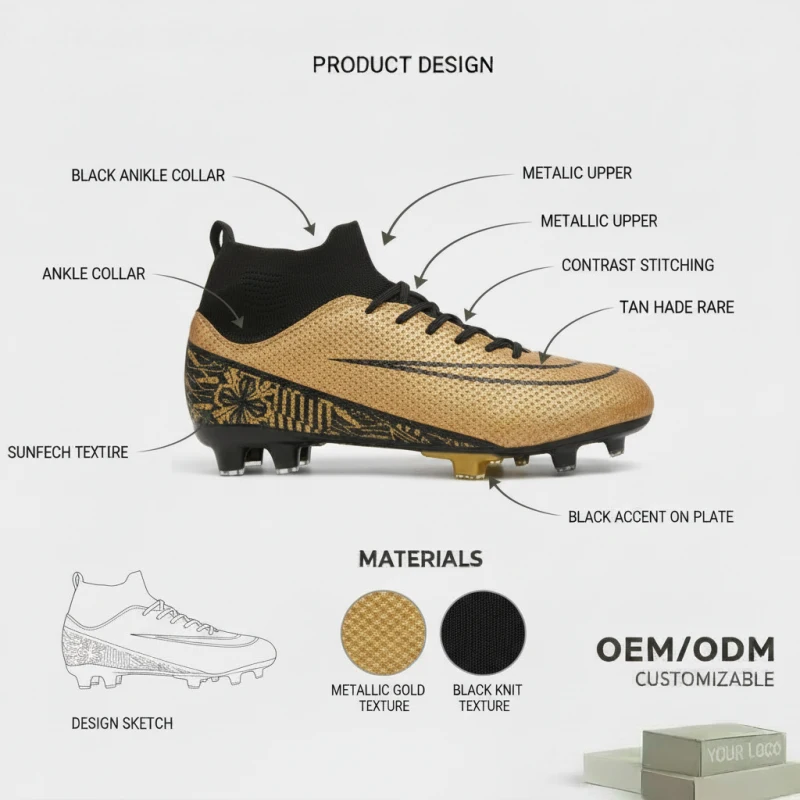 Custom Soccer Cleats Manufacturer.webp