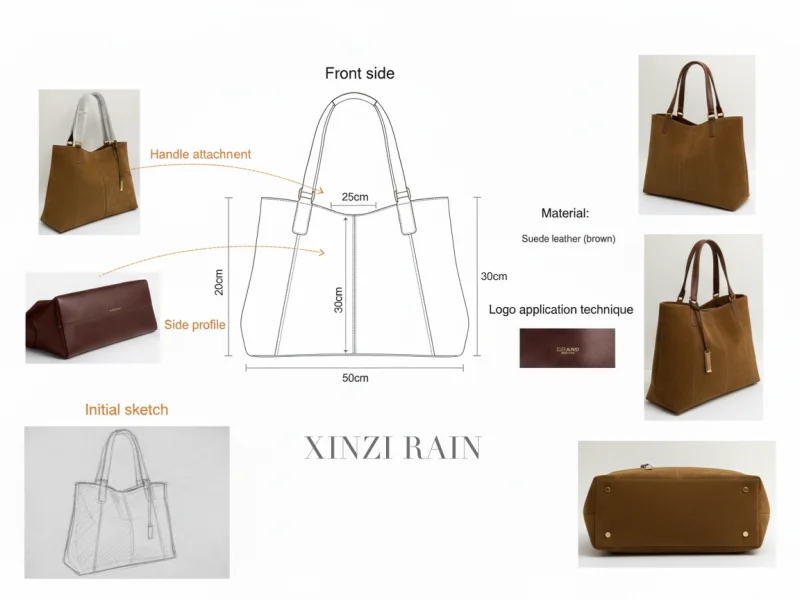 Custom Leather Tote Bag from Concept to Production.webp