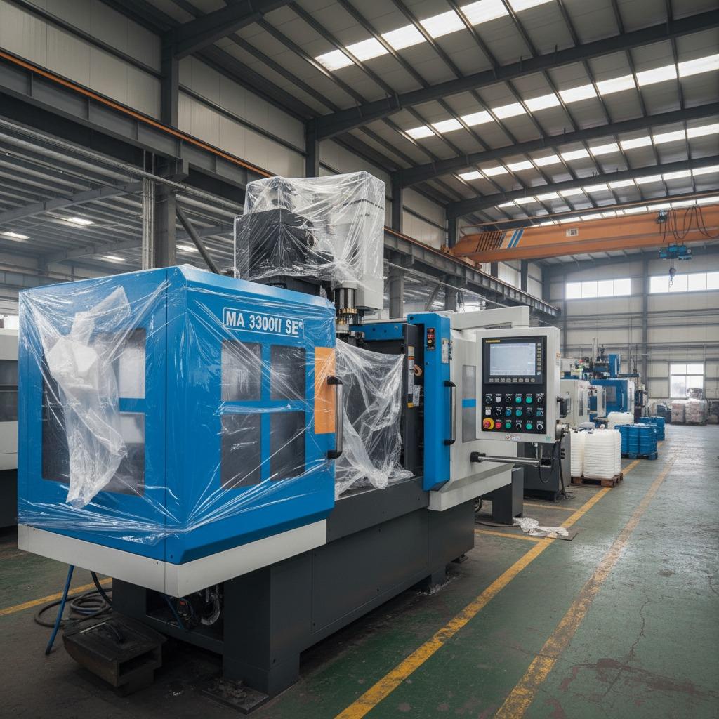 ماكينة حقن البلاستيك هايتيان MA3800، ماكينة حقن هايتيان مستعملة سعة 380 طن، ماكينة حقن هايتيان عالية الجودة