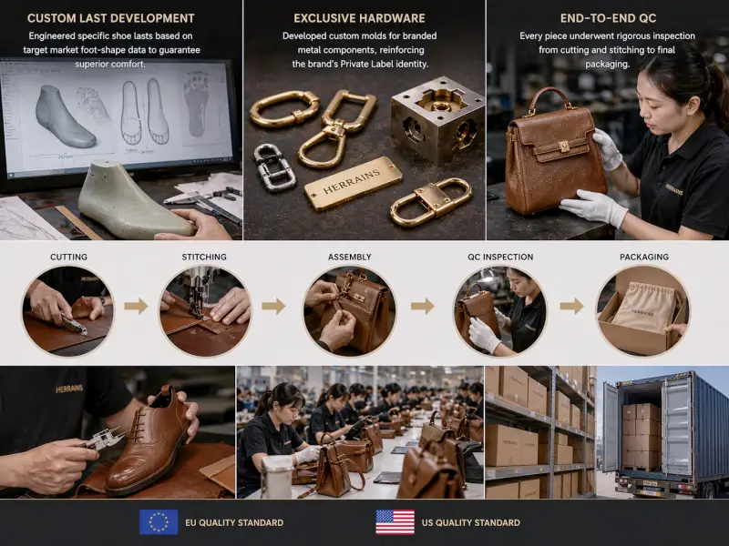 Chinese manufacturer of custom footwear and bags .webp