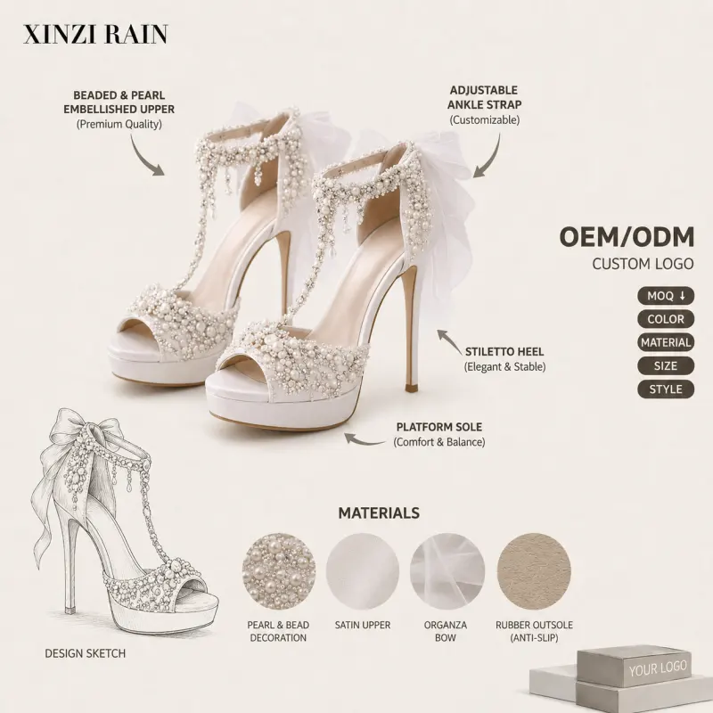 Wedding Heels Manufacturer - XINZIRAIN