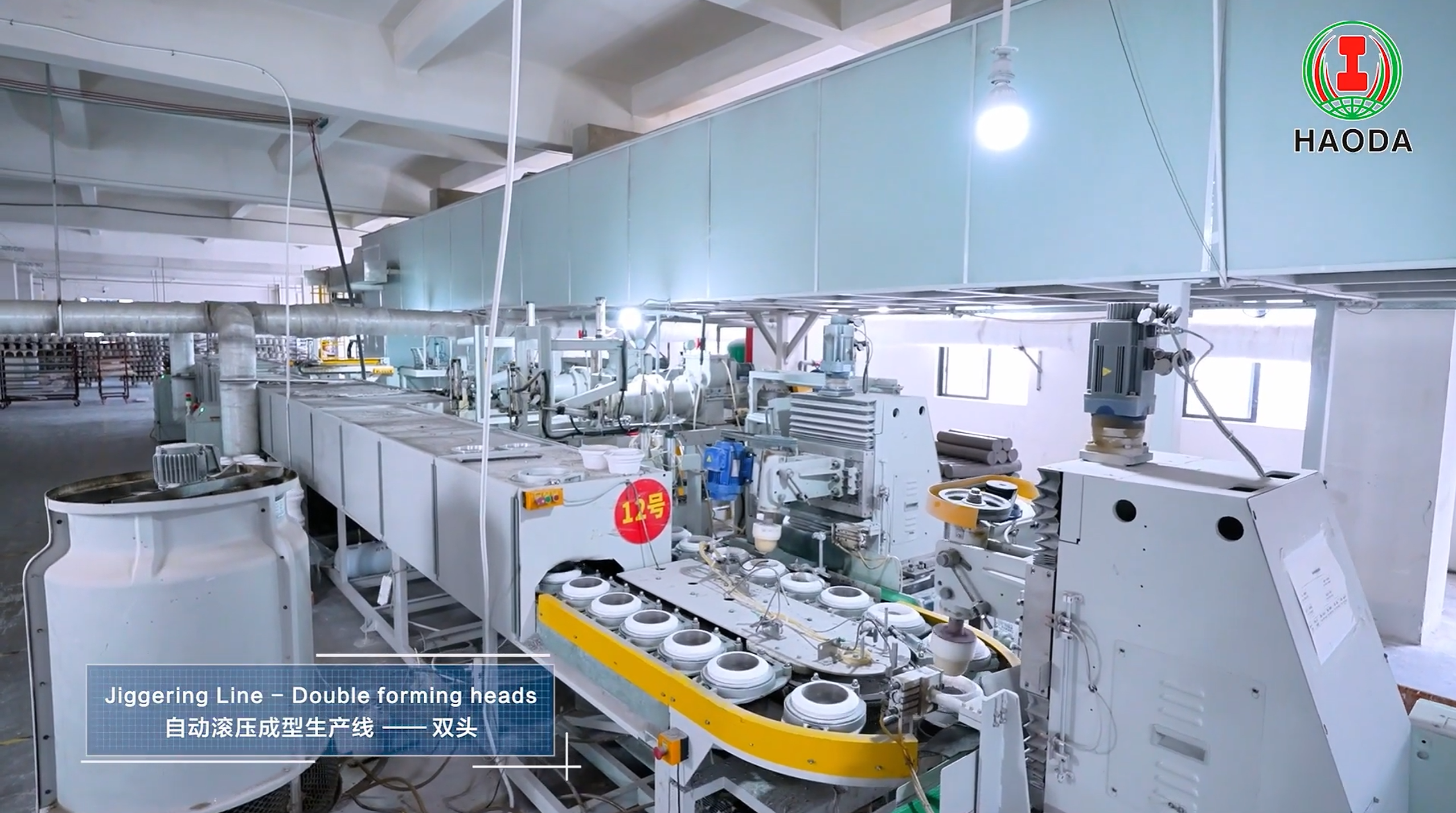 Southeast Asia ceramic factory setup