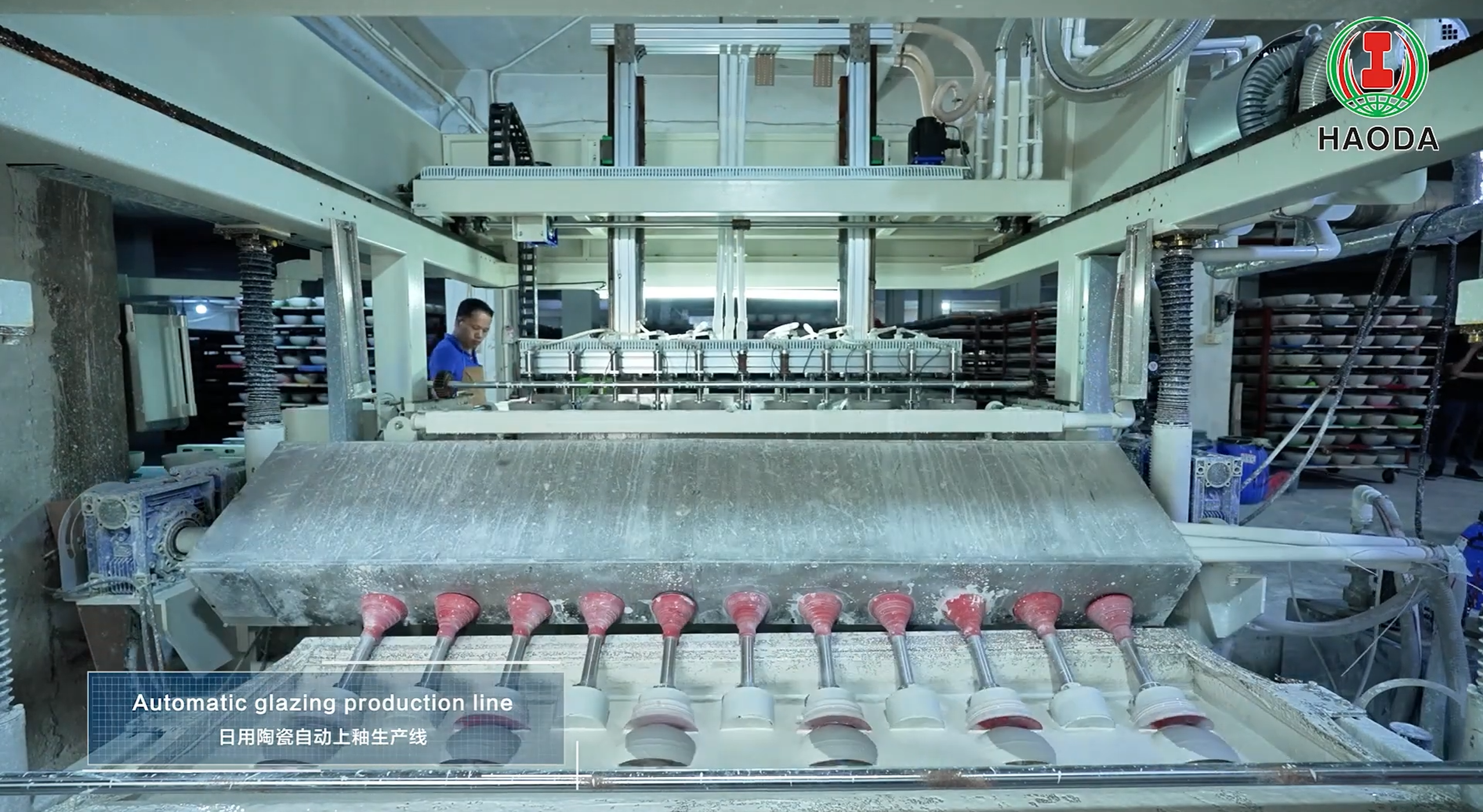 Southeast Asia ceramic factory setup