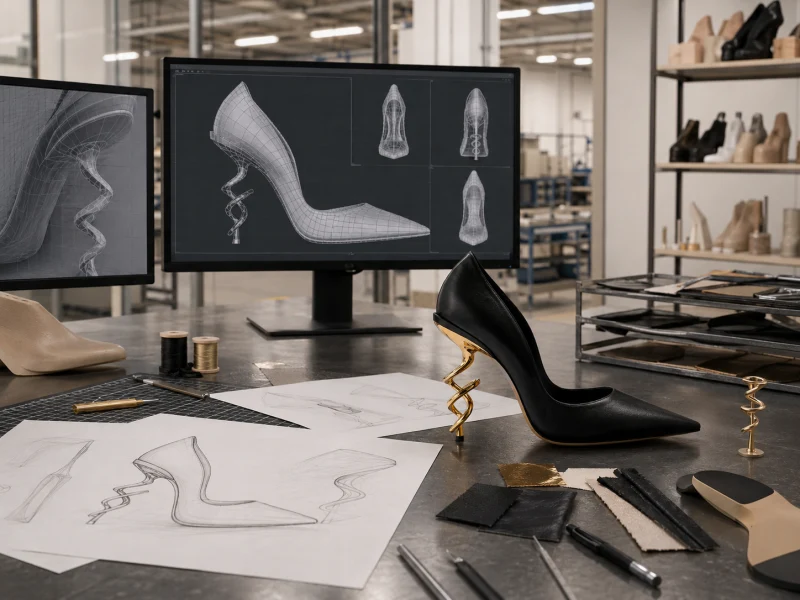 Schuhanpassung 3D-Modellierungsberatung
