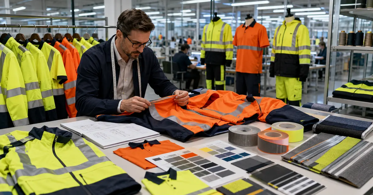 Workwear sample development process