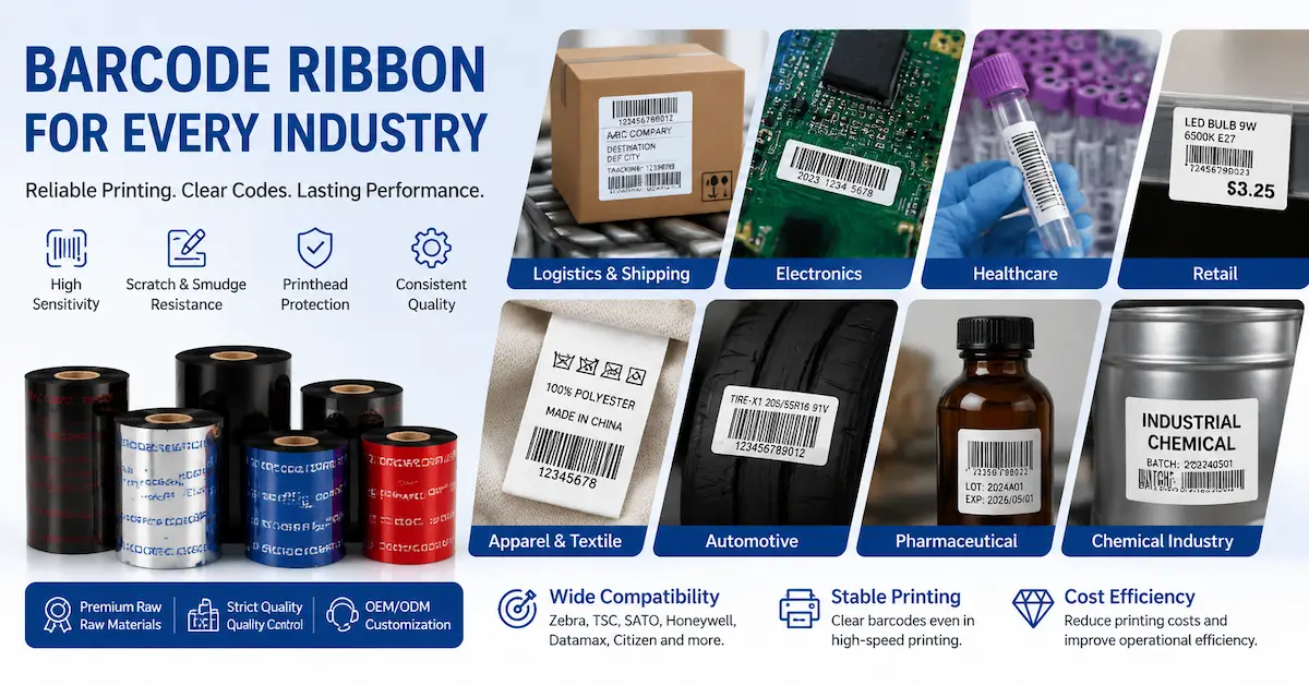 barcode ribbon supplier