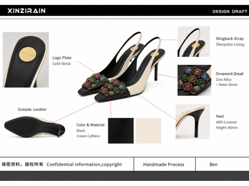 Design development for custom footwear