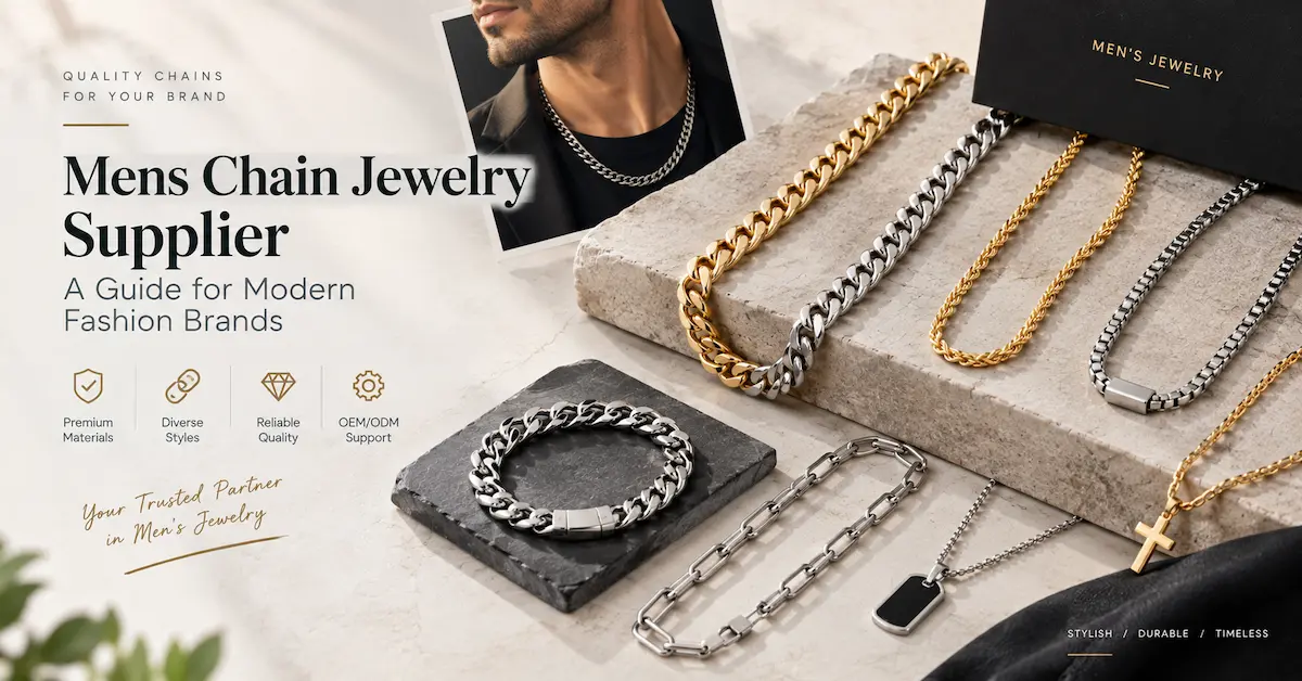 Mens Chain Jewelry Supplier: A Practical Guide for Jewelry Brands