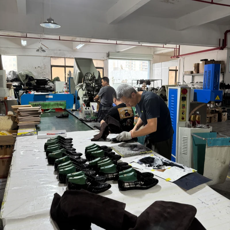 Shoe mass production quality control