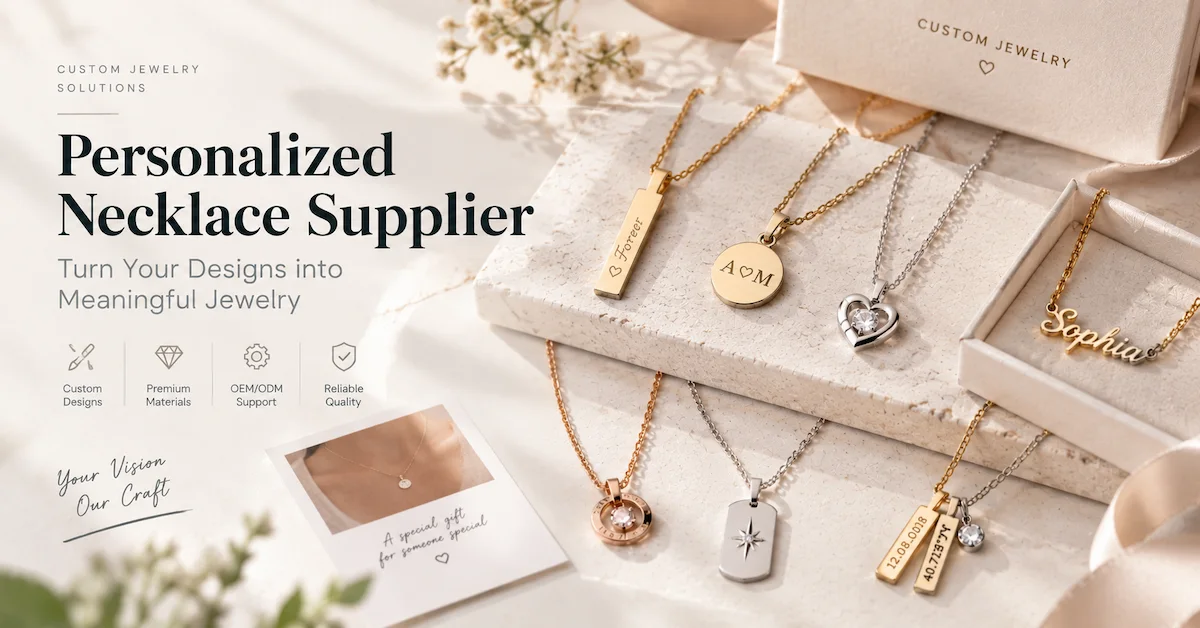Personalized Necklace Supplier Guide for Jewelry Brands