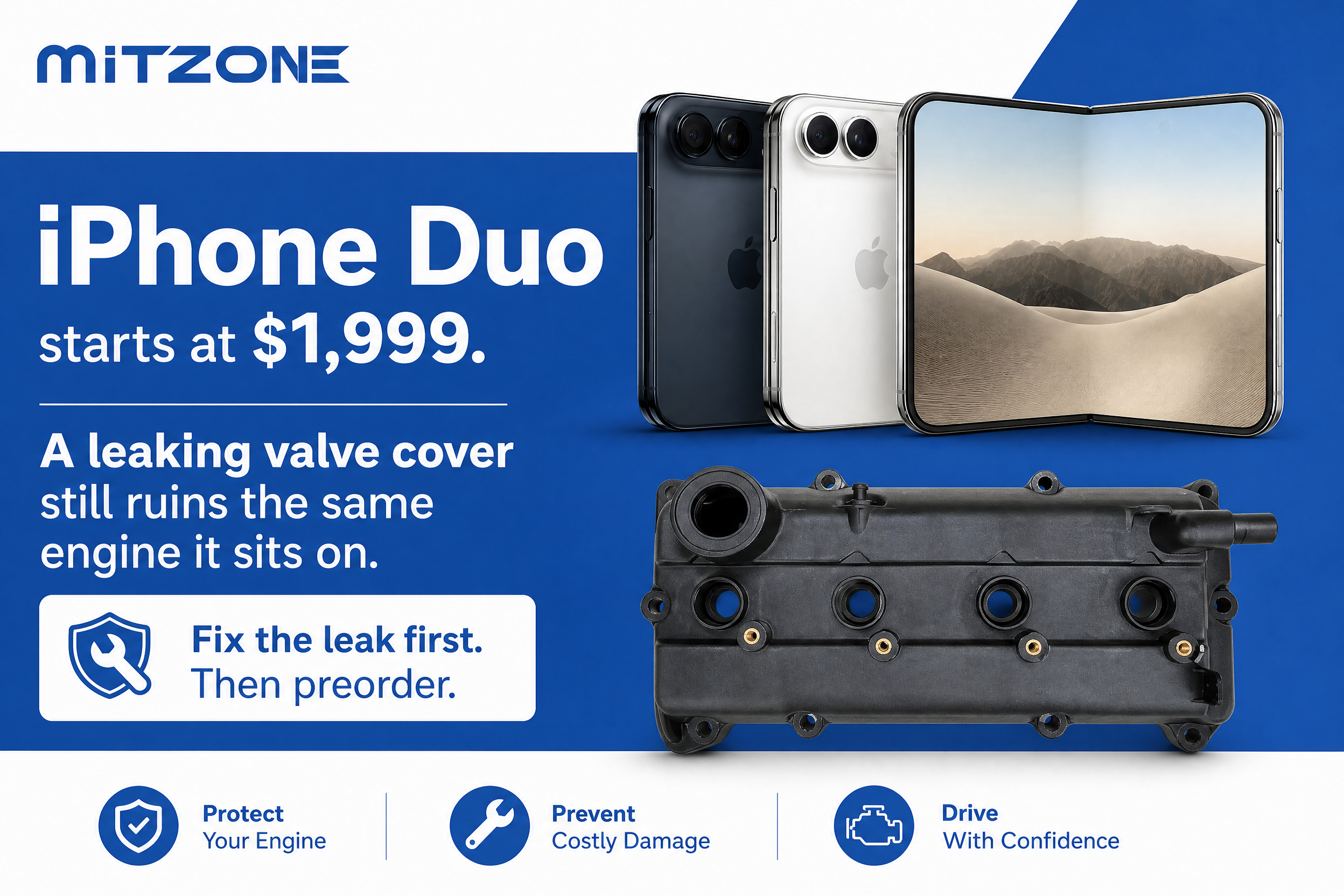 Fix the Leak First: A $1,999 Phone Won't Save Your Engine