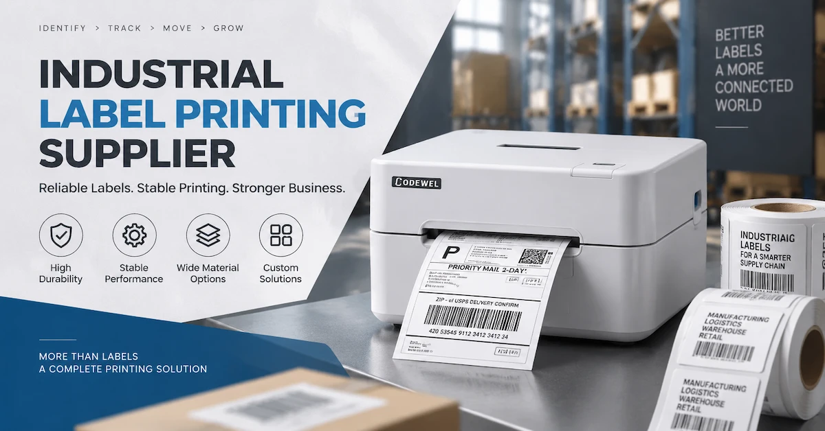 Industrial label printing supplier solution