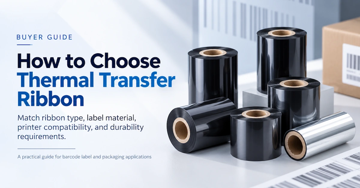 Thermal transfer ribbon selection buyer guide