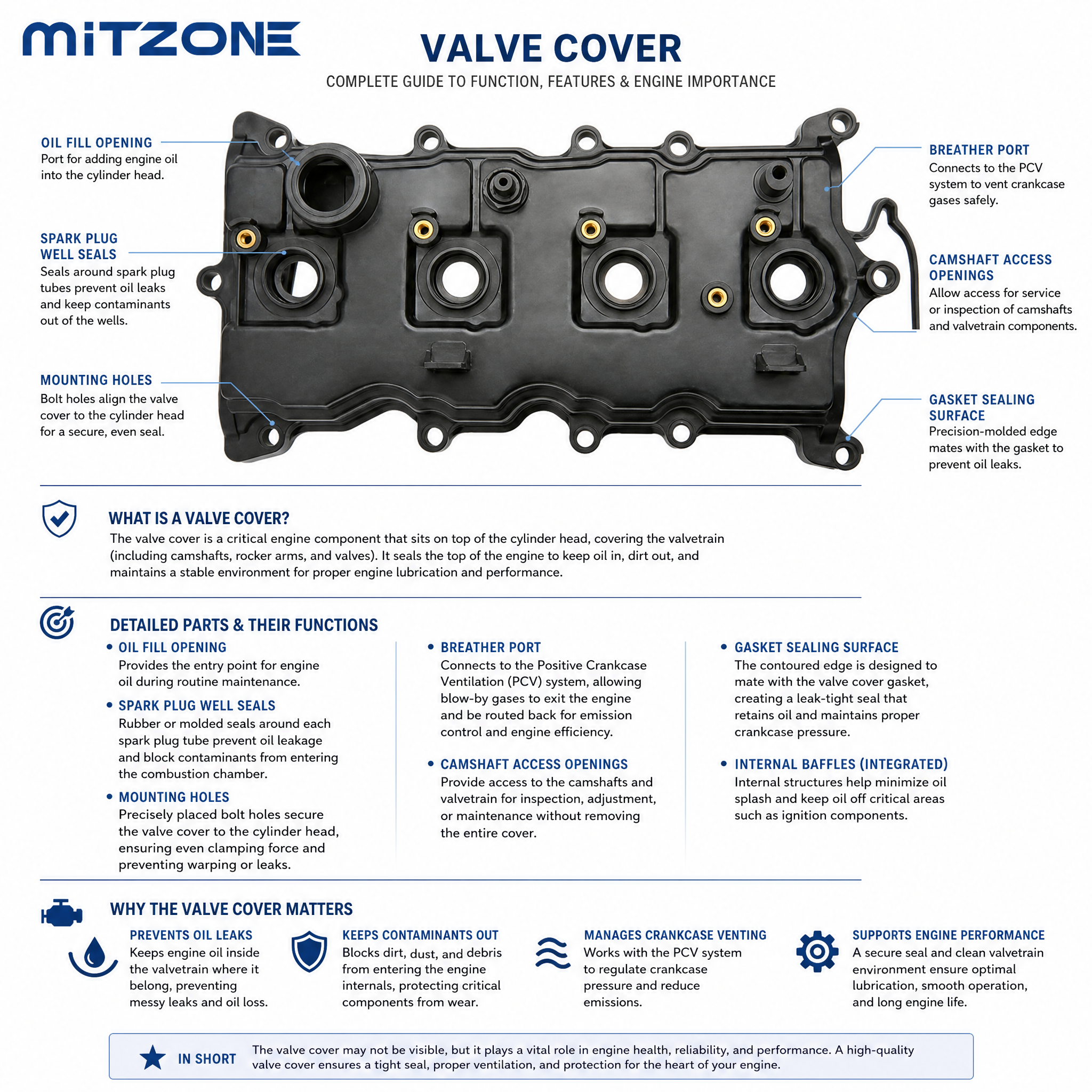 What Is a Valve Cover? Parts, Function, and Why It Matters